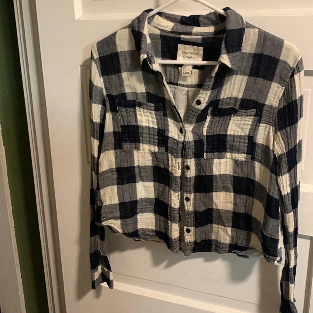 forever 22 tighter fitted flannel